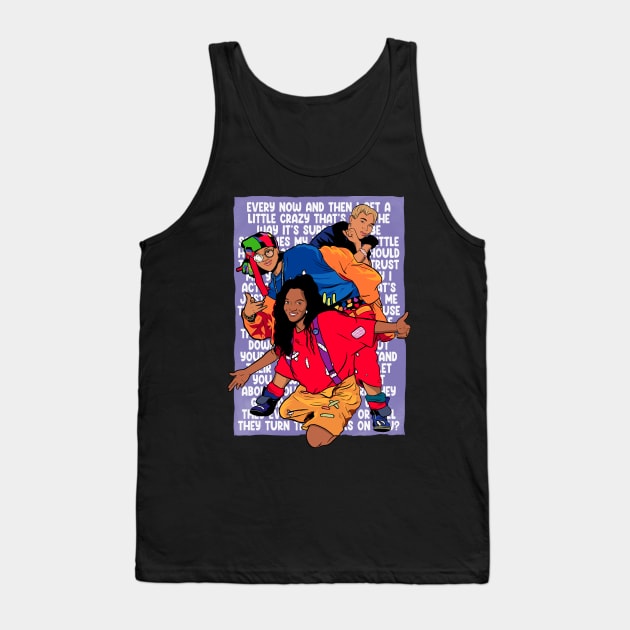 What About Your Friends Tank Top by Jones Factory